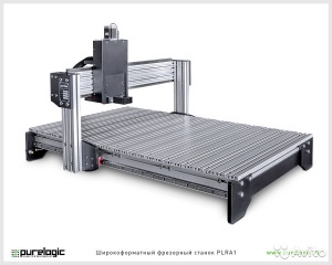 Фрезерный станок с чпу 1020x650 + поворотная ось