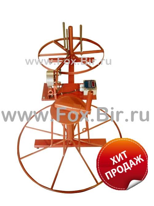 Перемоточный станок для перемотки кабеля, провода, каната из бухты в ...