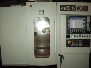 Обрабатывающий центр SPINNER VC 450