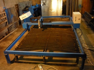 станок плазменной резки металла с ЧПУ с раскроем листа 6000х1500мм