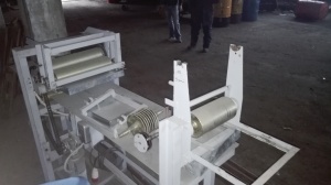 полуавтоматическую линию ДМ-52-9 для производства заготовок бумажных мешков производительностью 50 меш/мин