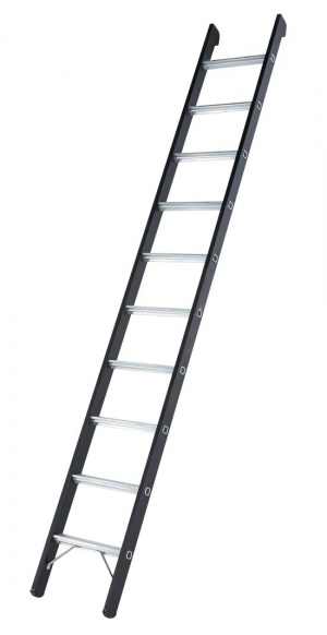Приставная алюминиевая лестница с большой грузоподъемностью «Zarges» (Германия)