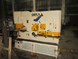 В Связи с закрытием производства координатно-пробивной станок Geka HYDROCROP 165 P/D