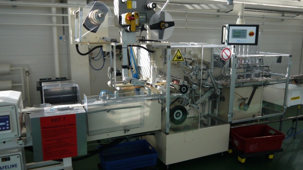 Машина упаковочная M.C. Automations italia для конфет ” обтяжка в фольгу ”