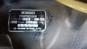 японский электрический компрессор DENYO, не работал в России