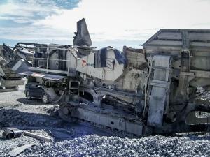 Metso Lokotrack LT105 – мобильная щековая дробилка на гусеничном ходу