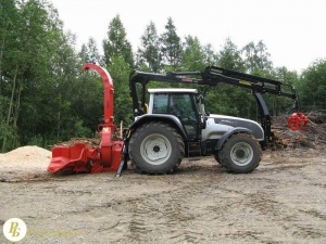 Измельчитель древесных отходов FARMI 381 HFC с приводом от трактора