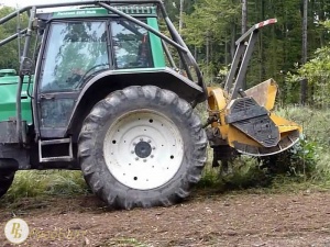 Мульчер Big Forrest DT - роторная косилка с приводом от трактора