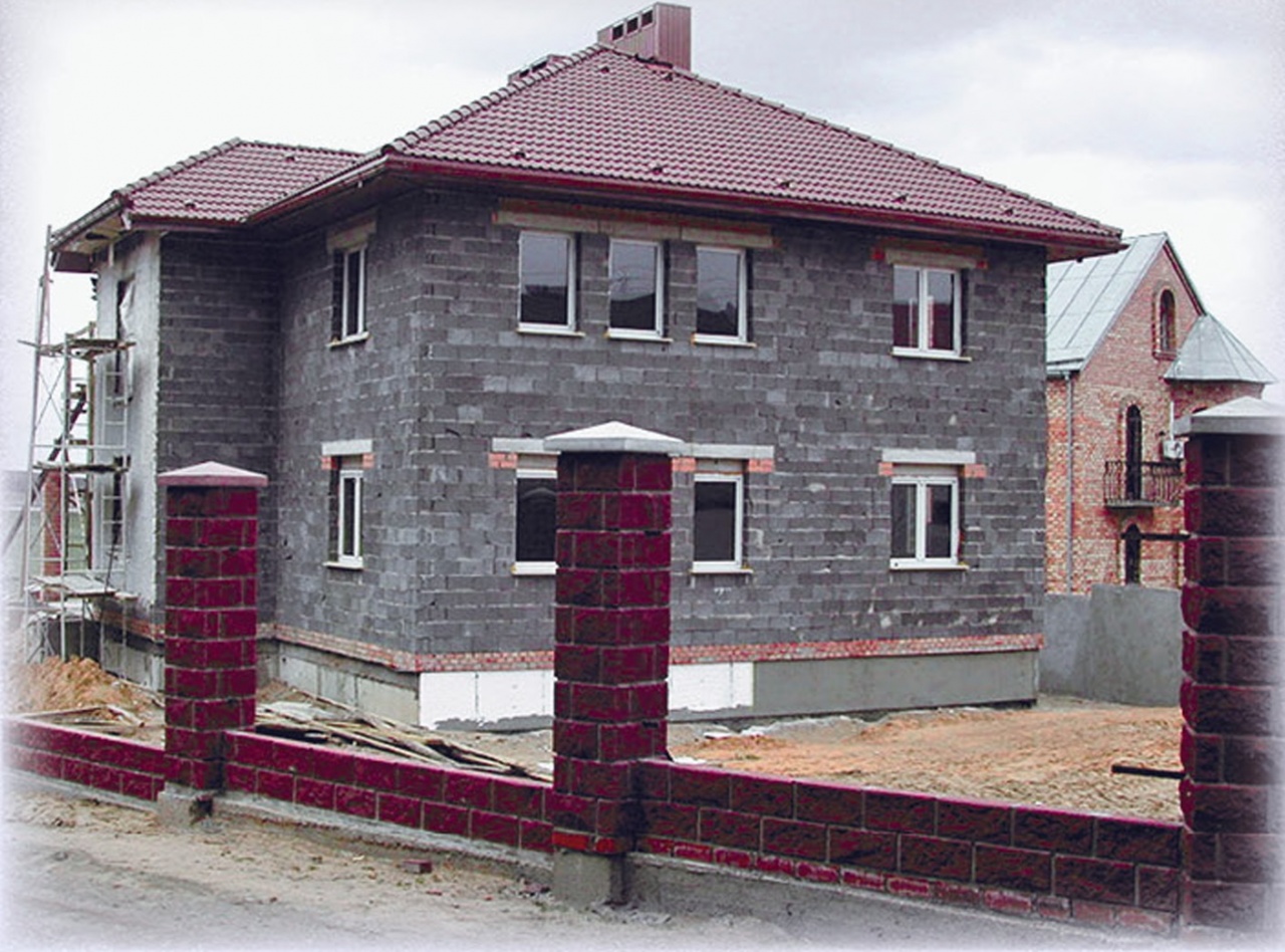 Дом Из Шлакоблока Фото Цена