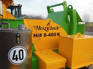 Подрібнювач деревини Heizohack HM 8-400