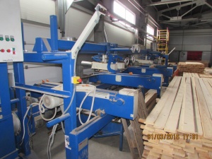 Линия деревообрабатывающего производства, Год выпуска: 2013 Производитель: MS Mashinenbau; Страна изготовления: Gemany