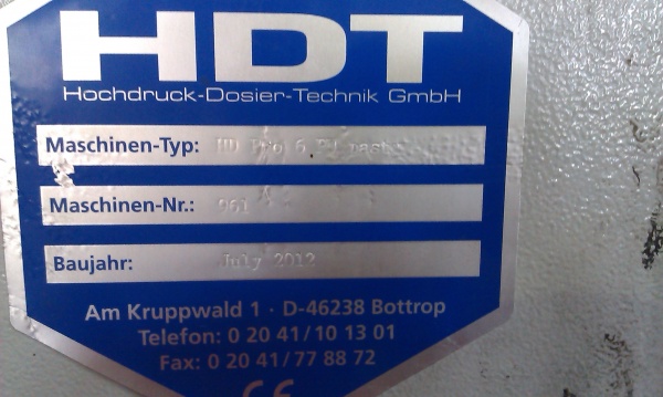 HDT Pro 6 Easy экструдер вторичной герметизации