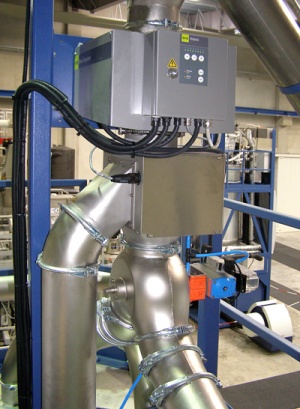 Металлосепаратор полимерного сырья для ТПА/экструдера AL 50D