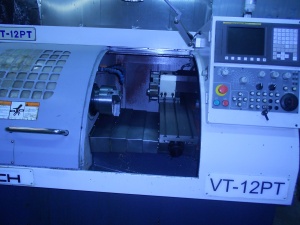 VT-12PT FANUC Токарный станок с барфридором