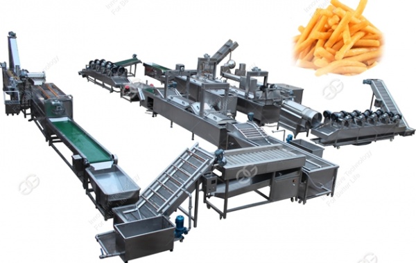 Автоматическая линия для производства картофеля фри