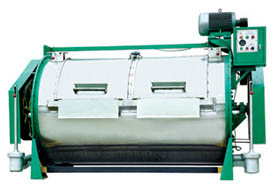 Стиральная машина полуавтоматическая промышленная для стирки различных тканей из хлопка, шерсти, льна и т.д