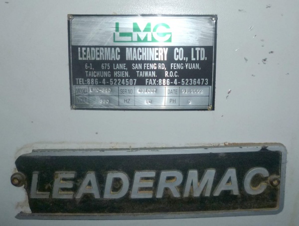 четырехсторонний станок LMC-840 LEADERMAC 2002г