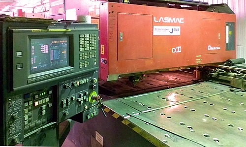 Установка лазерного раскроя AMADA (Япония) модель LC 1212A2