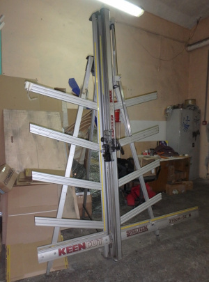 Резак вертикальный KeenCut SteelTrak ST210. Англия. 2,1 метра