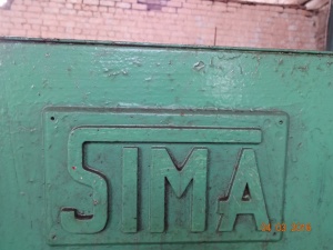 резьбонакатной станок SIMA