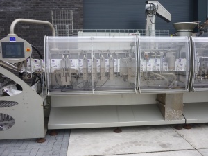 Автомат Mespack H-320 FED для фасовки жидкого и пастообразного продукта в "дой-пак"