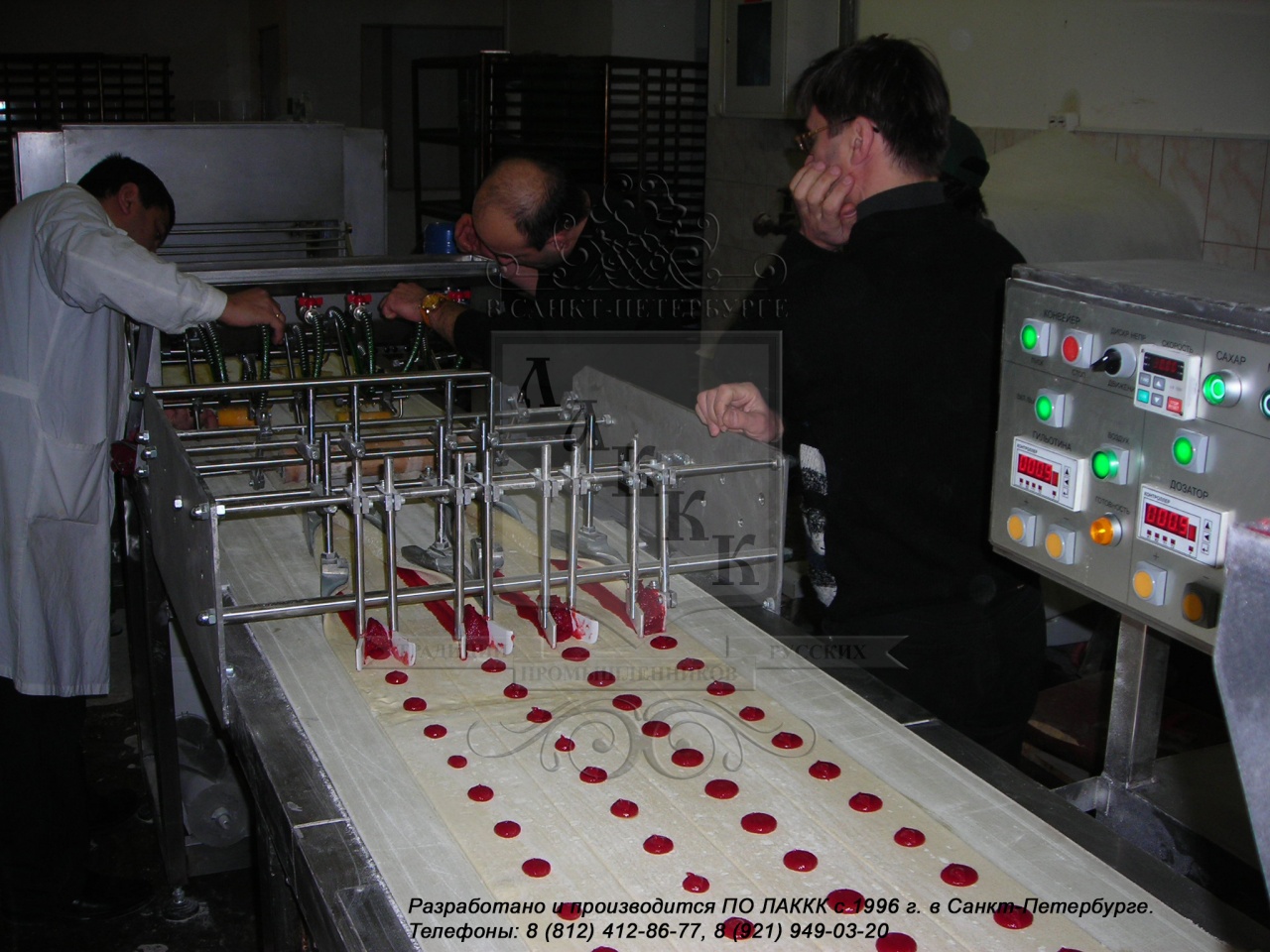 Стол автоматической нарезки теста ЛАККК 3500 купить в Санкт-Петербурге ...