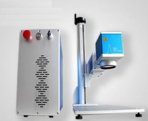 Маркировочный станок, Настольный Лазерный волоконный маркер, Rabbit Marker Fiber - 20 вт с поворотной осью