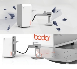 Маркировочный станок Маркировочный станок Лазерный волоконный маркер, Marker Fiber BODOR BML-FS 100*100mm