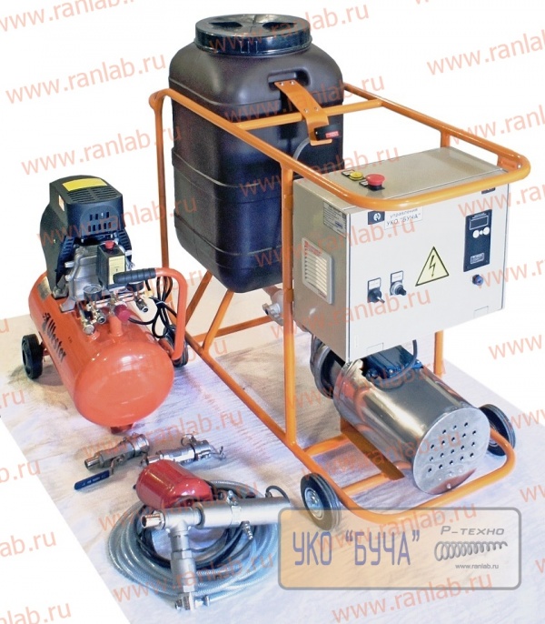 Насос для глубокой промывки теплообменников, котлов, стояков отопления ...