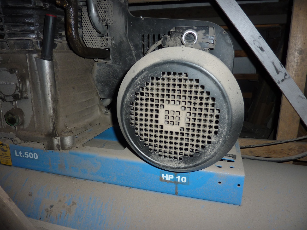 Компрессор поршневой двухступенчатый АВАС B7000 / 500 FT 10. 1200 л/мин ...