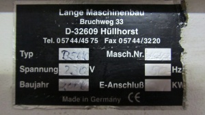 Кромкоблицовочный станок Maschinenbau Lange B 56K