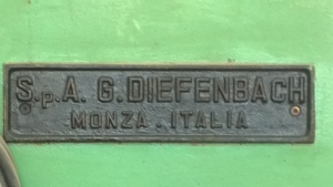 фильтр-пресс s.p.a. G. Diefenbach monza. Italia.бу