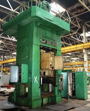 Кривошипный пресс КА5535 / Mechanical crank power press KA5535 300t