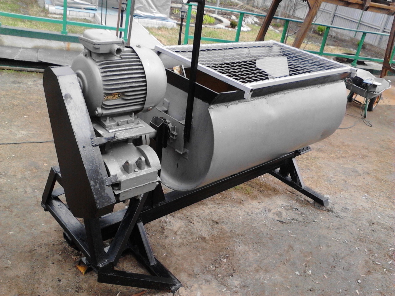 Бетономешалка для арболита своими руками