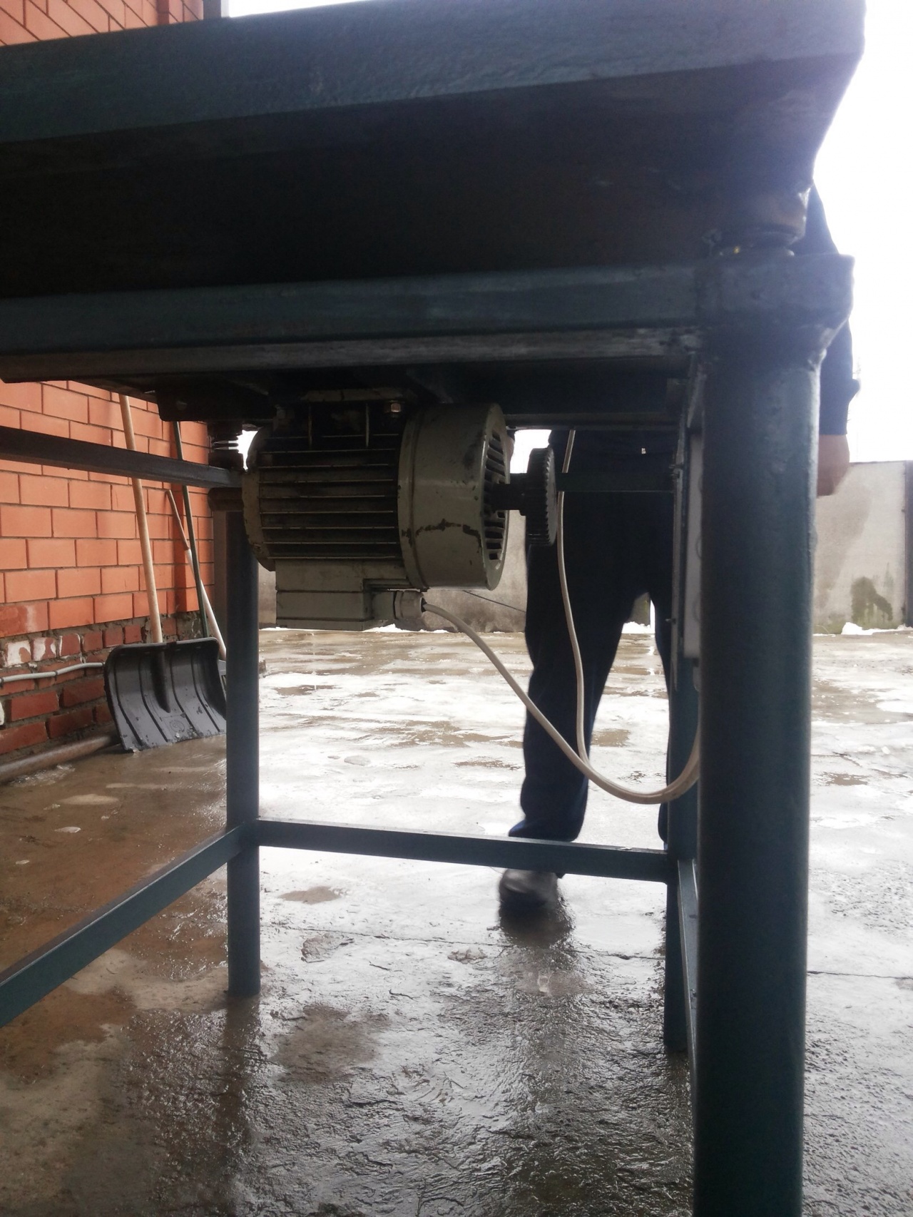 Вибростол для тротуарной плитки своими руками из покрышек