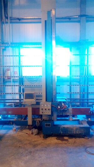 Вертикальный сверлильный станок для стекла SVD 2500