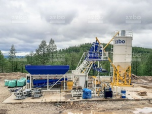 Мобильный бетонный завод К0МПАКТ-30 ZZBO (РБУ, БРУ)