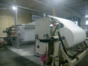 Автоматическая линия для производства туалетной бумаги и полотенец в рулонах для диспенсеров