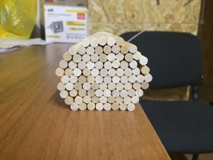 Станок для изготовления круглых палочек деревянных