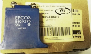 Варисторы Epcos SIOV - B 40 K 275