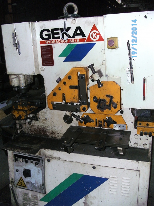 Комбинированные пресс-ножницы(электро-гидравлические) GEKA HYDROCROP 55A
