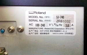 Roland SOLJET PRO II SJ-740