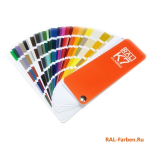 Колеровочный каталог цветов веер RAL Classic K7 (шкала и палитра оттенков РАЛ)