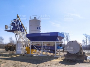 Мобильный бетонный завод К0МПАКТ-30 ZZBO (РБУ, БРУ)