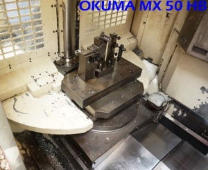 Вертикальный обрабатывающий центр Okuma MX 50 HB