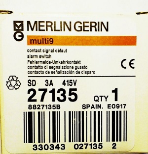 Контакт Merlin Gerin 27135 SD 3A 415V
