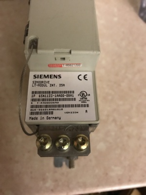 Siemens sinamics 6sl3126-1te21-0aa4 наличие на складе запчасти 6SN1123-1AA0-0BA1; 6SN1118-0DJ21-0AA2