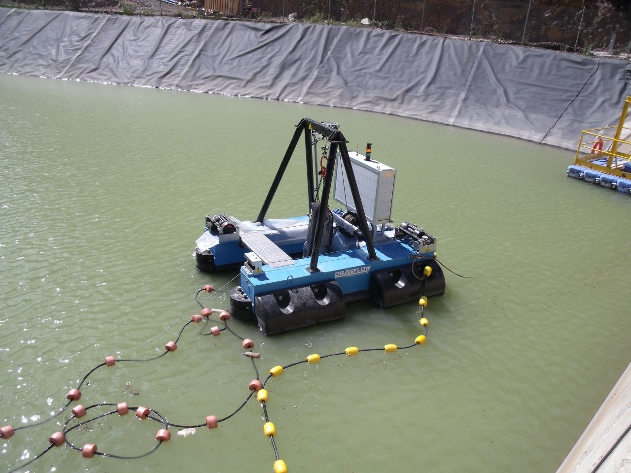 Мини Земснаряд Для Очистки Водоемов Купить