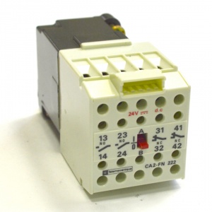CA2-FN222 B Контактор 4p, четырехполюсный магнитный пускатель 24В DC, 2NO+2NC, 4A, CA2-FN222 B Telemecanique