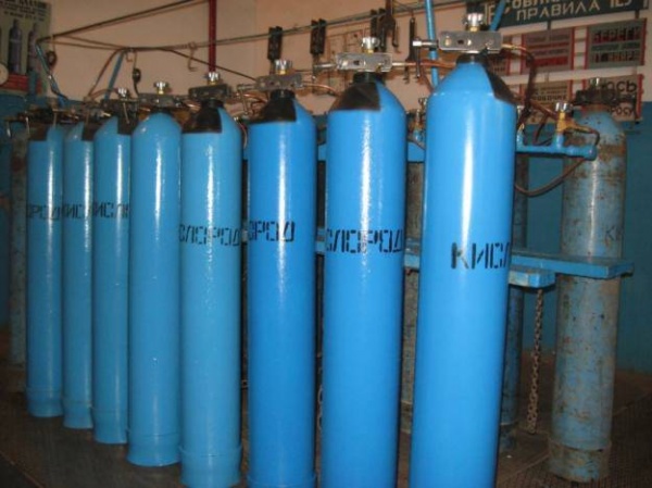 кислород в баллоне 40 литров технический О2